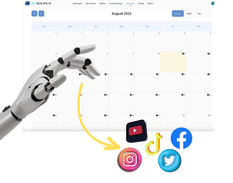 ai social content generation