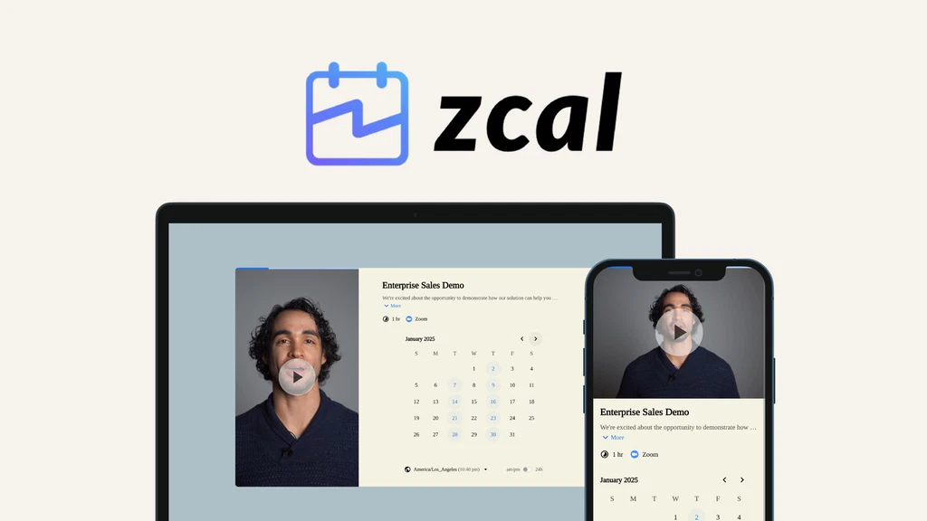 Zcal Create Stunning and Customizable Scheduling Pages with zcal - Soft.Y.Mile