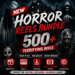 500+ AI Horror Reels Bundle
