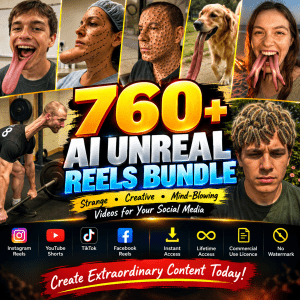 760+ AI Unreal Reels Bundles